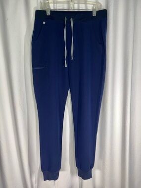 FIGS Men’s Navy Jogger Scrub Pants XL Drawstring Stretch Medical